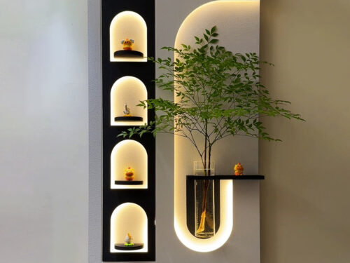 3D Stereo Hydroponic Greenery Light Painting